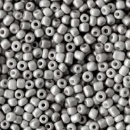 Seed beads 11/0 (2mm) Steel grey